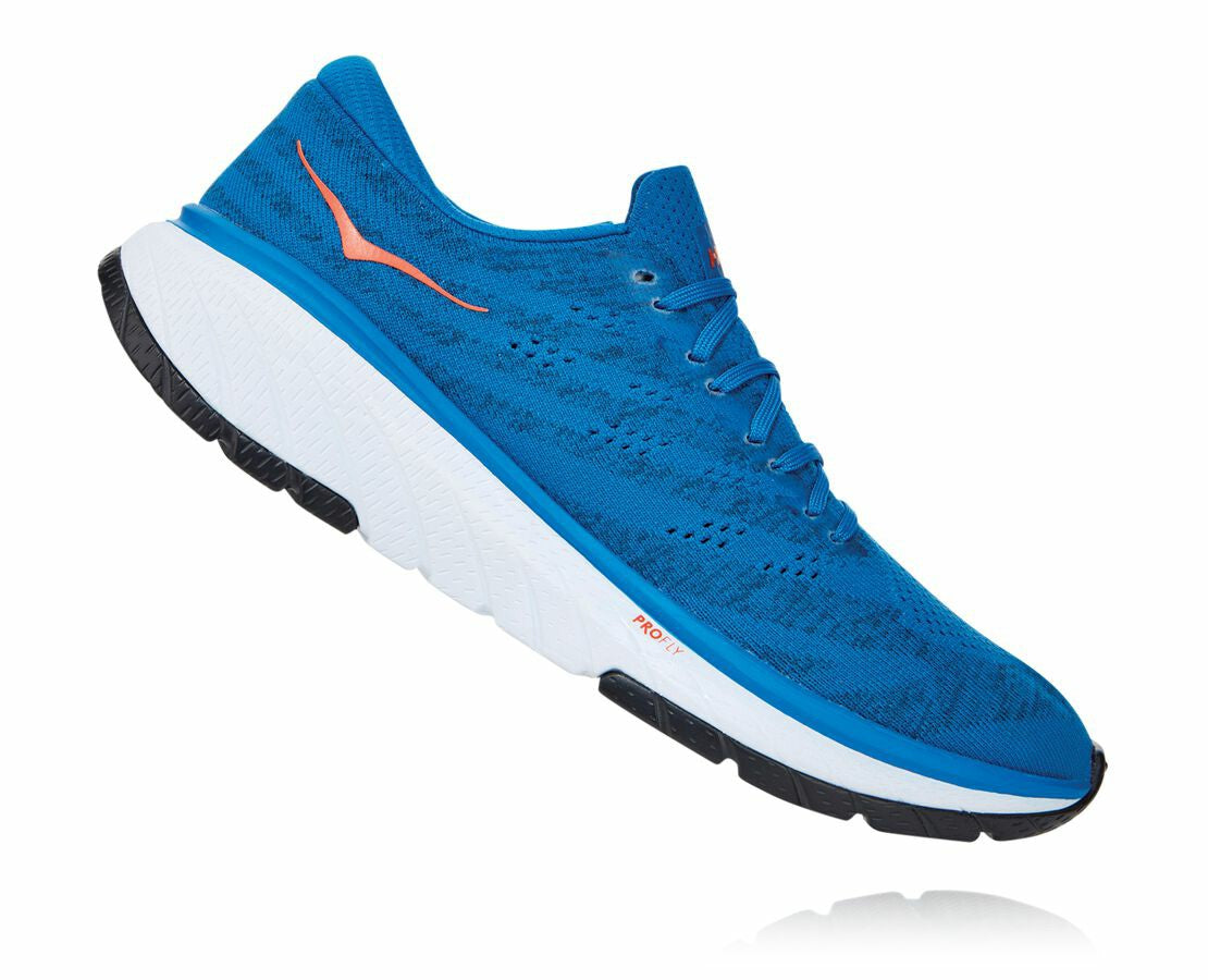 HOKA|Men's Cavu 3 Imperial Blue / White