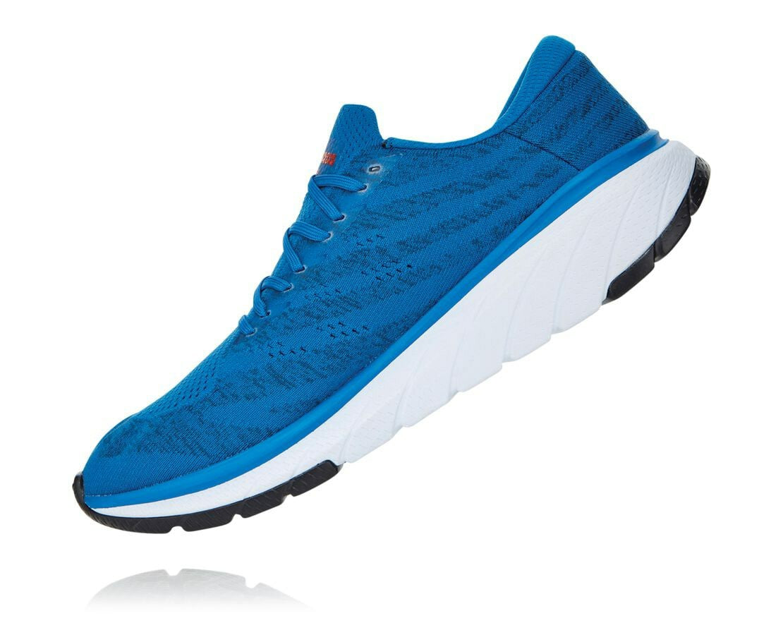 HOKA|Men's Cavu 3 Imperial Blue / White