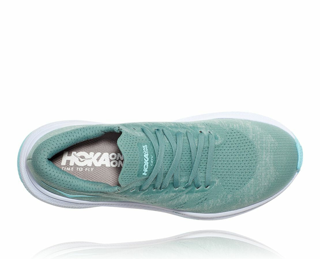 HOKA|Women's Cavu 3 Oil Blue / White