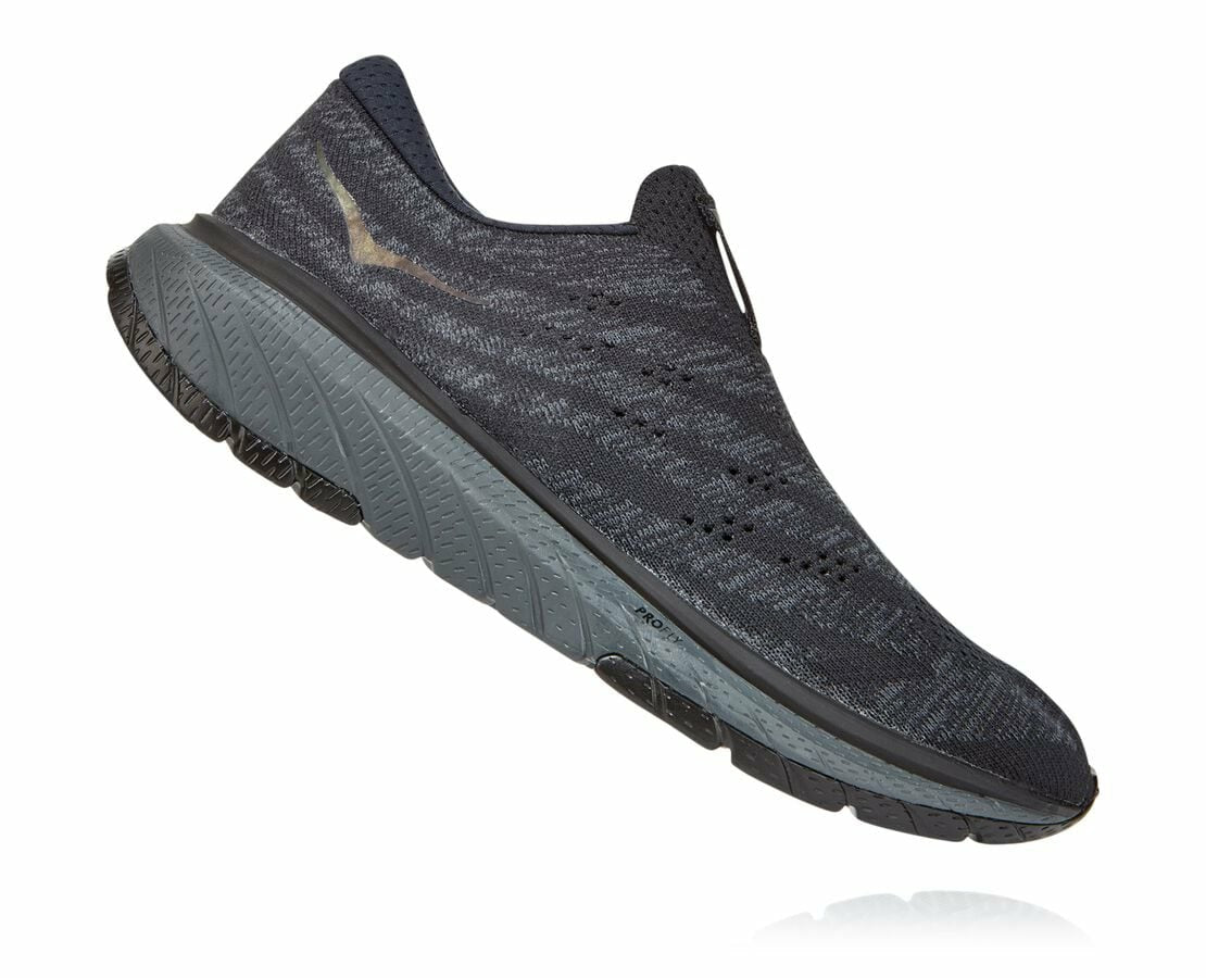HOKA|Women's Cavu 3 Slip Black / Dark Shadow