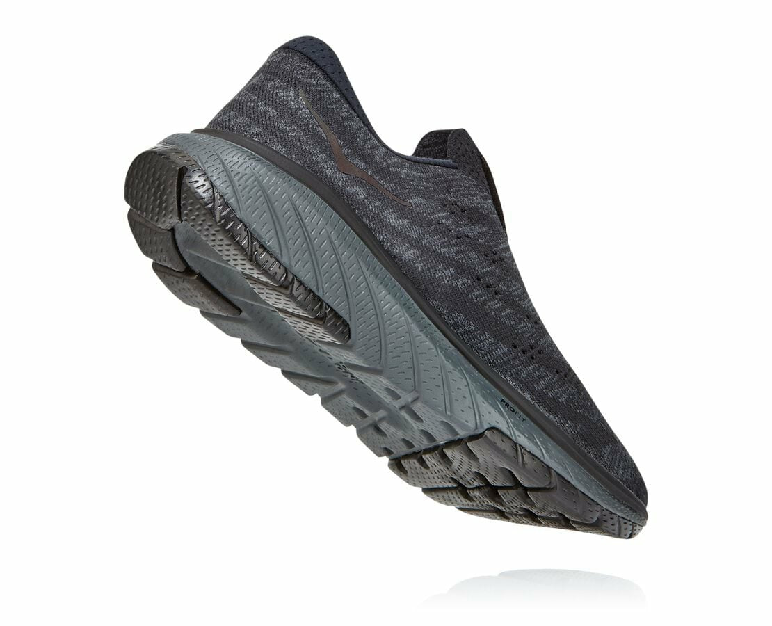 HOKA|Women's Cavu 3 Slip Black / Dark Shadow