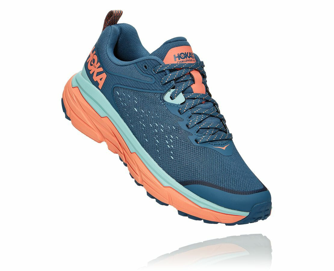HOKA|Women's Challenger ATR 6 Real Teal / Cantaloupe