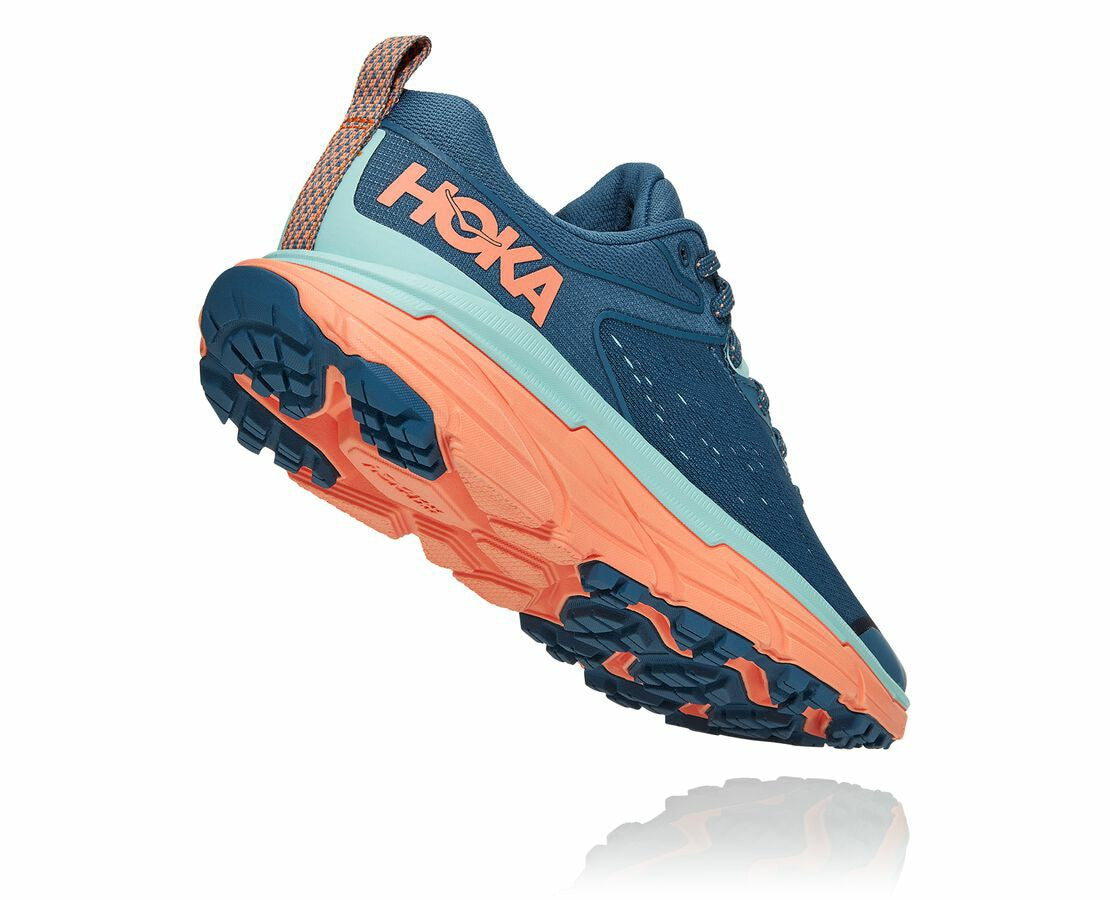 HOKA|Women's Challenger ATR 6 Real Teal / Cantaloupe
