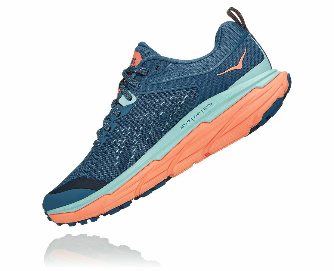 HOKA|Women's Challenger ATR 6 Real Teal / Cantaloupe