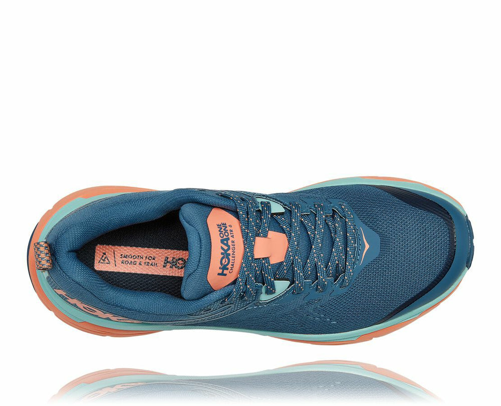 HOKA|Women's Challenger ATR 6 Real Teal / Cantaloupe