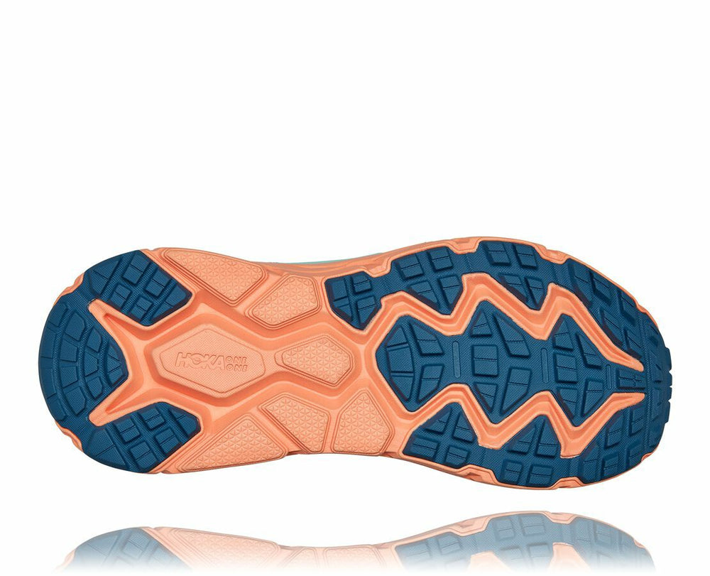 HOKA|Women's Challenger ATR 6 Real Teal / Cantaloupe