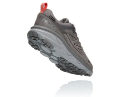 HOKA|Men's Challenger Low GORE-TEX Charcoal Gray / Fiesta