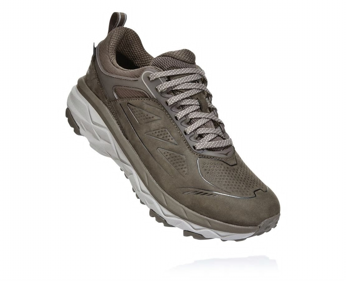HOKA|Women's Challenger Low GORE-TEX Major Brown / Heather