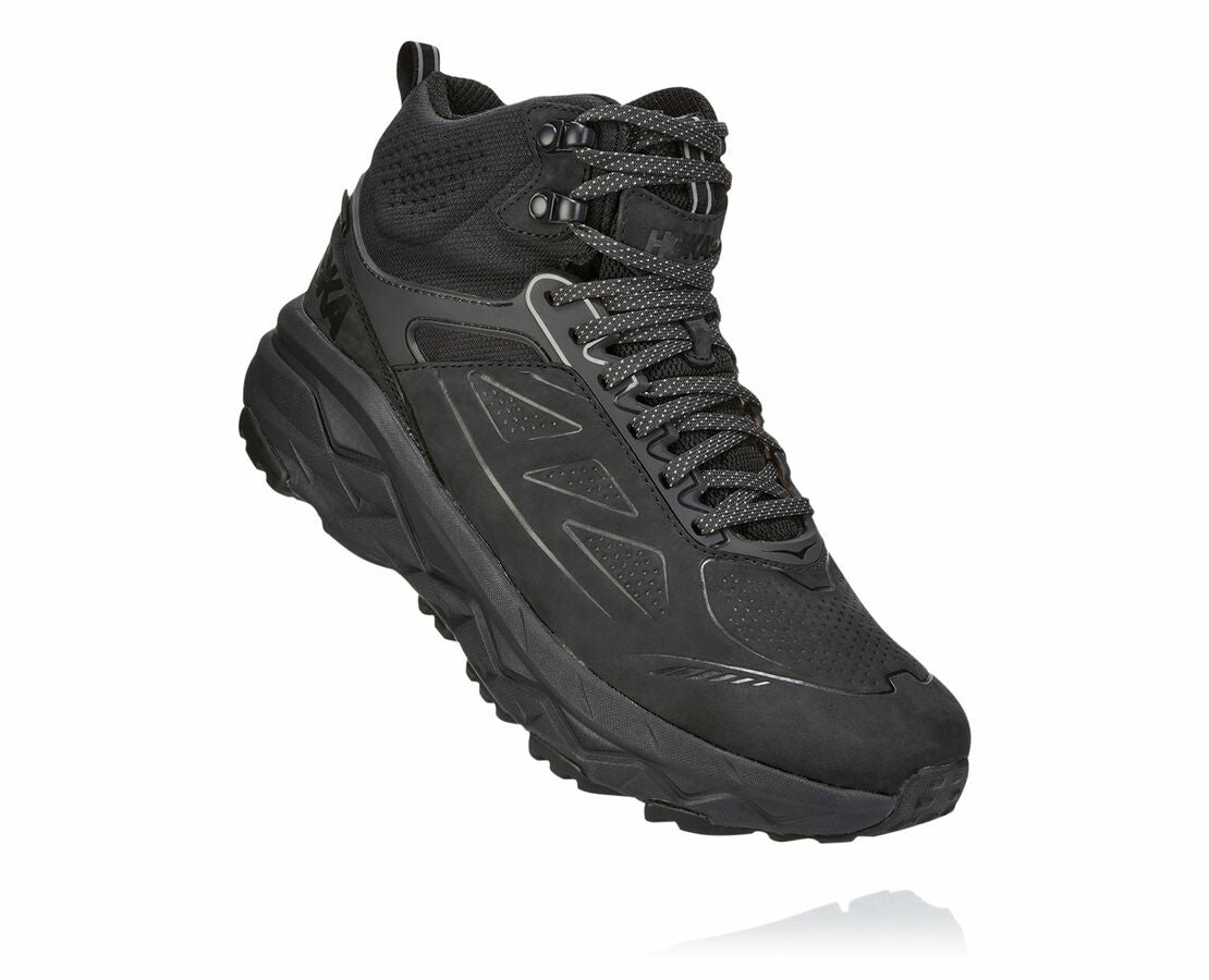 HOKA|Men's Challenger Mid GORE-TEX Black
