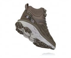 HOKA|Women's Challenger Mid GORE-TEX Major Brown / Heather
