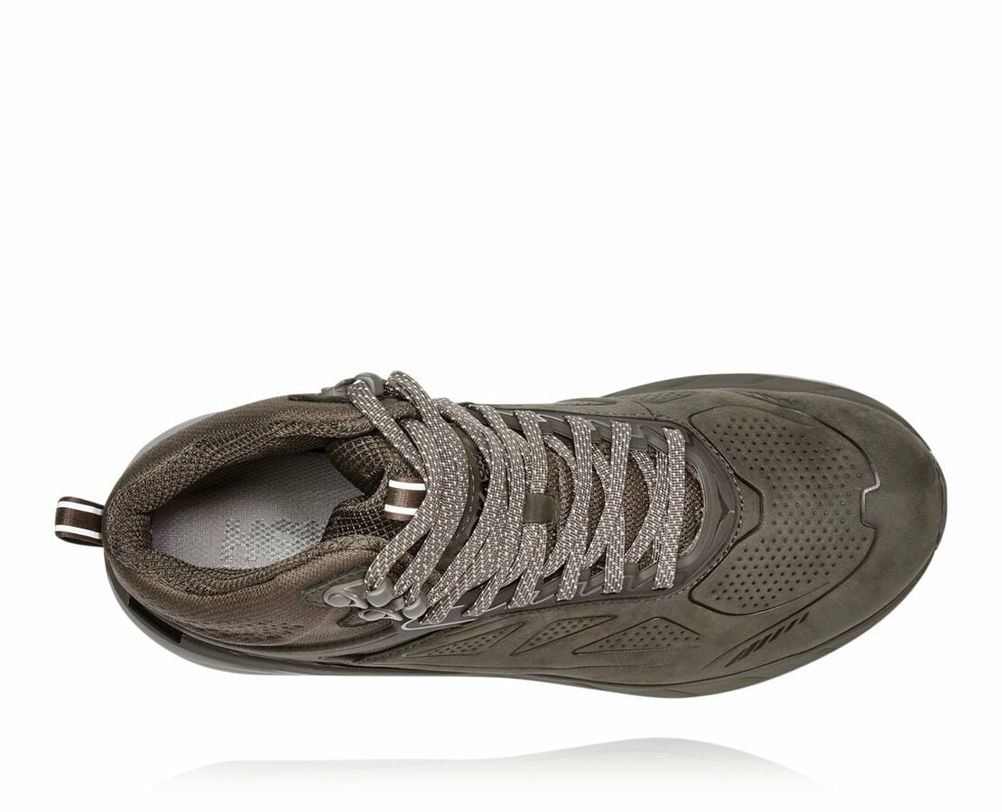 HOKA|Women's Challenger Mid GORE-TEX Major Brown / Heather