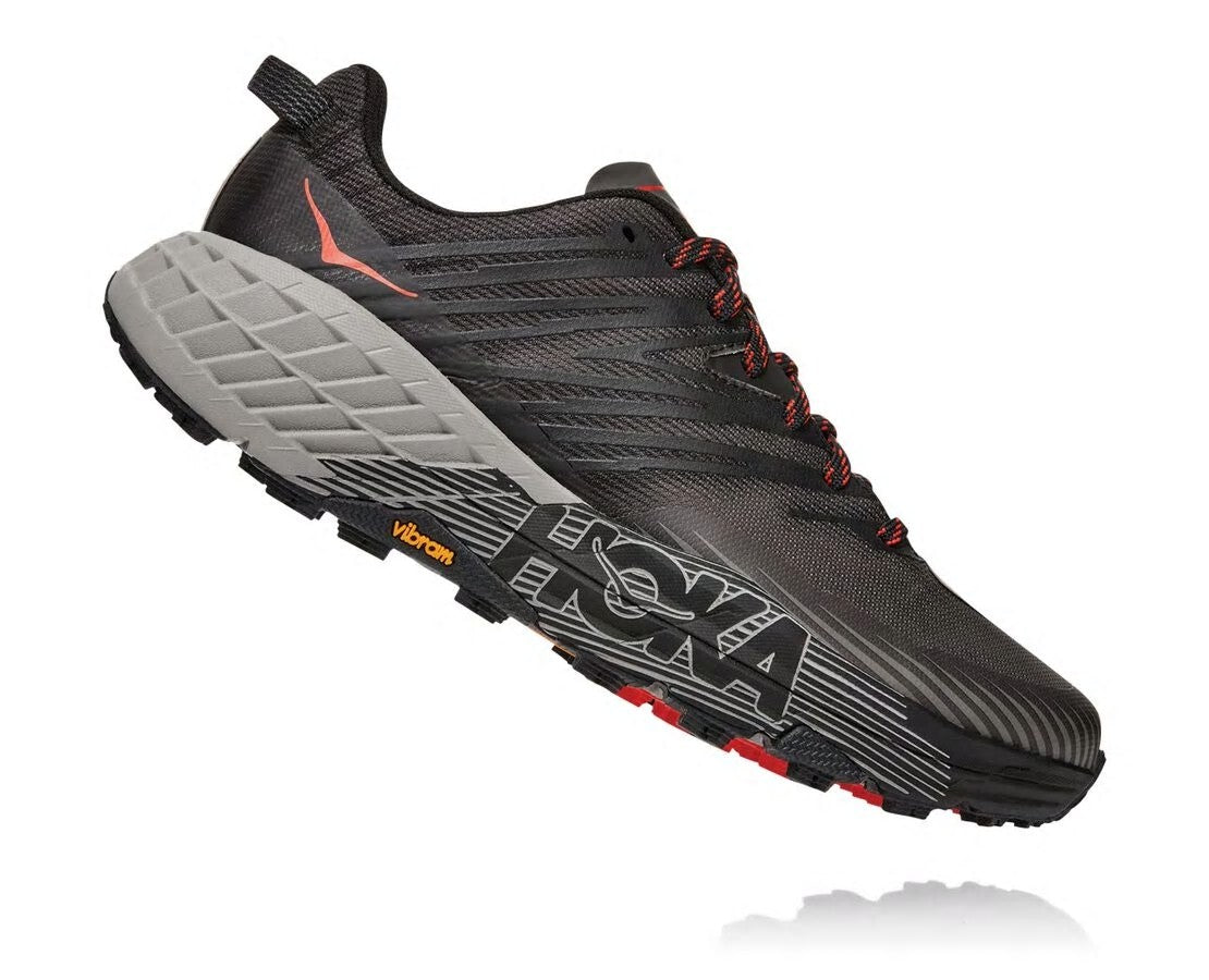 HOKA|Men's Speedgoat 4 Dark Gull Grey / Anthracite