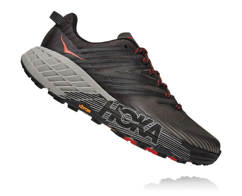 HOKA|Men's Speedgoat 4 Dark Gull Grey / Anthracite