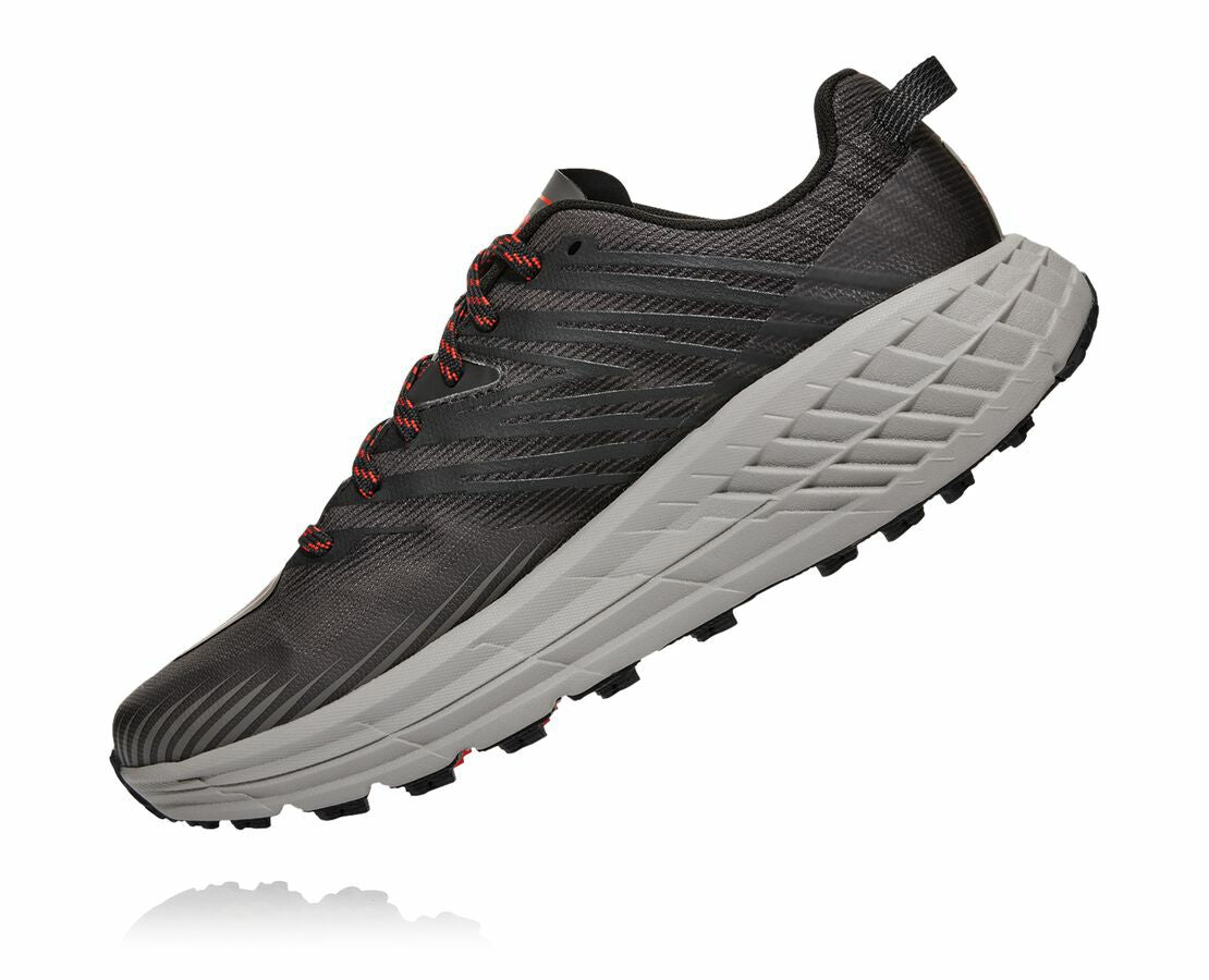 HOKA|Men's Speedgoat 4 Dark Gull Grey / Anthracite