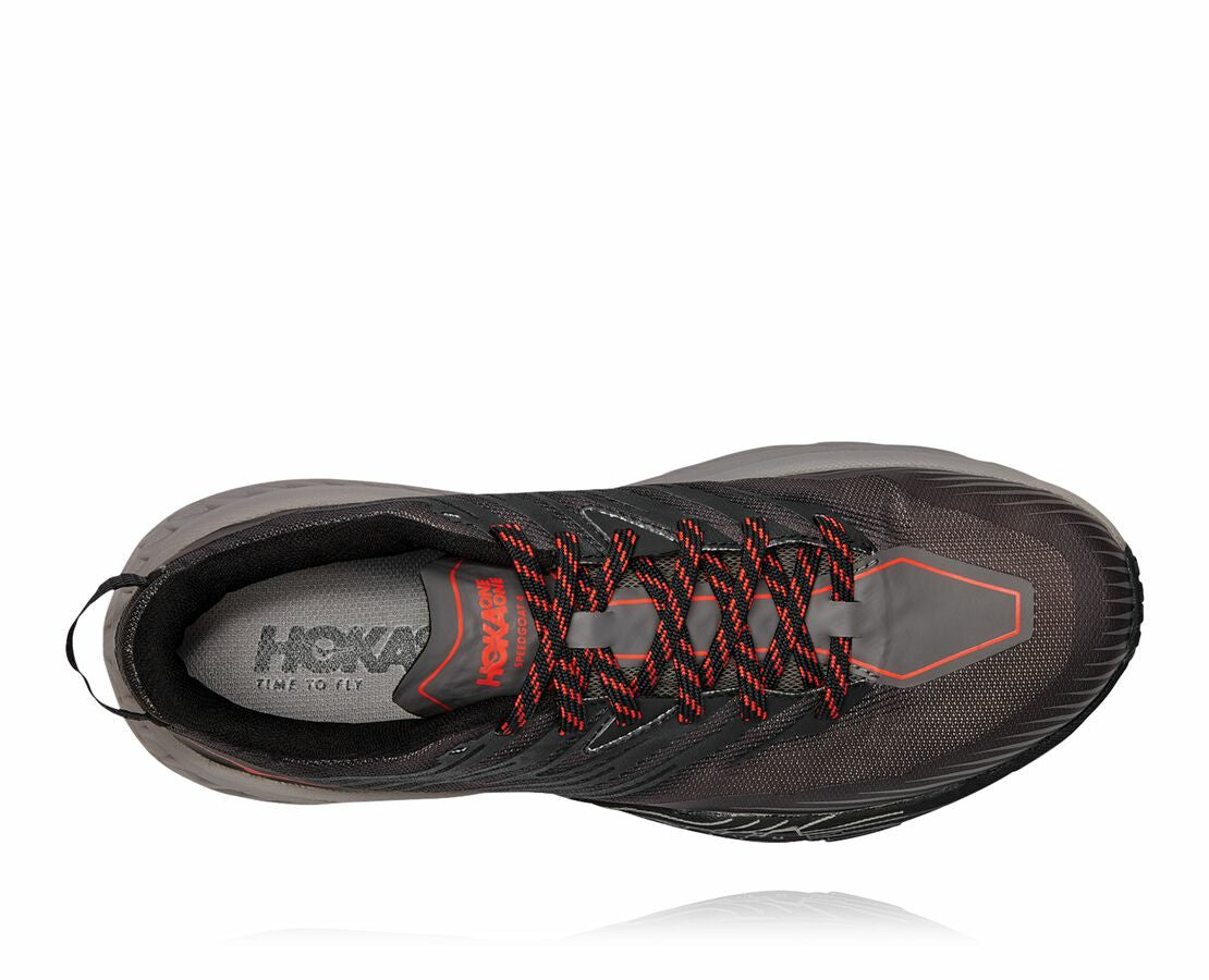 HOKA|Men's Speedgoat 4 Dark Gull Grey / Anthracite