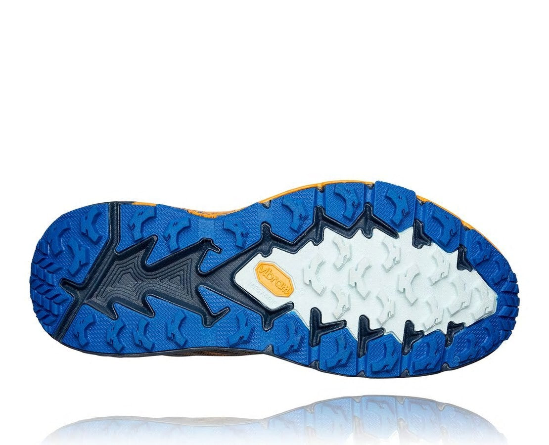 HOKA|Men's Speedgoat 4 Saffron / Black Iris