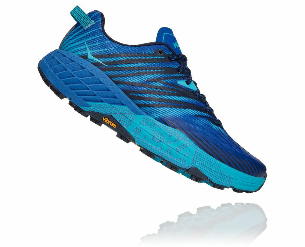 HOKA|Men's Speedgoat 4 Turkish Sea / Scuba Blue