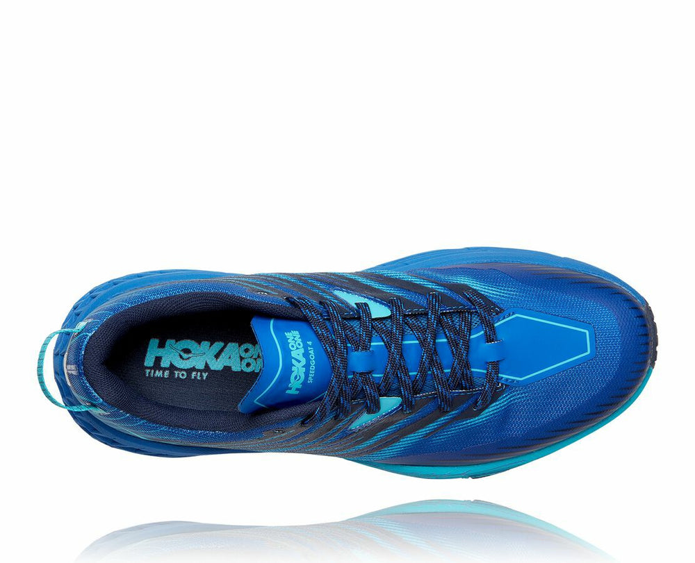 HOKA|Men's Speedgoat 4 Turkish Sea / Scuba Blue