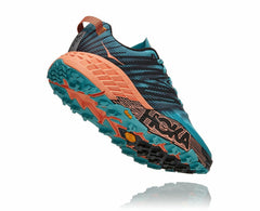 HOKA|Women's Speedgoat 4 Aquarelle / Cantaloupe