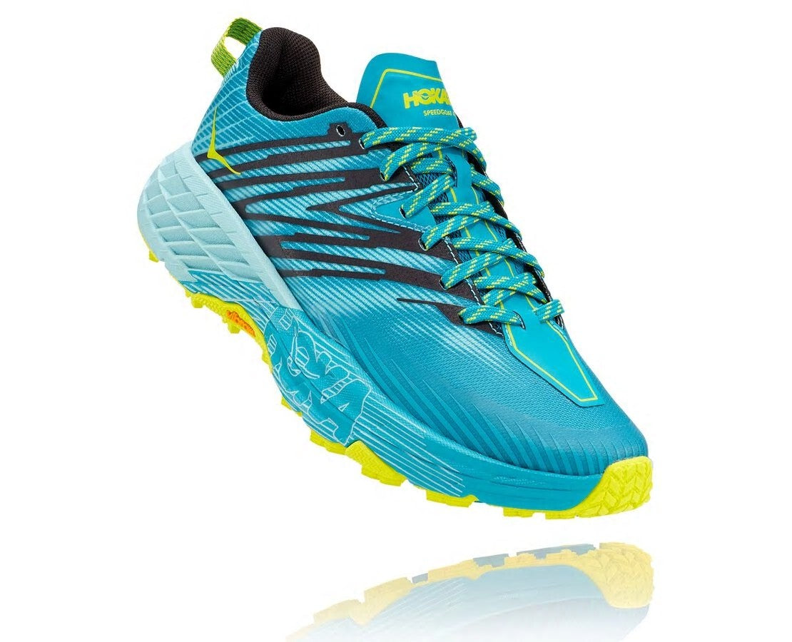 HOKA|Women's Speedgoat 4 Capri Breeze / Angel Blue