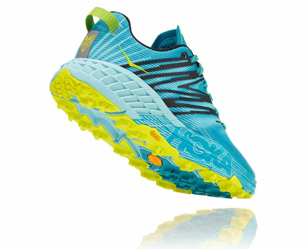 HOKA|Women's Speedgoat 4 Capri Breeze / Angel Blue