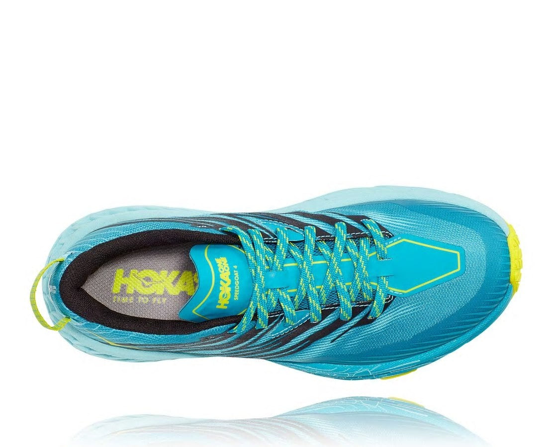 HOKA|Women's Speedgoat 4 Capri Breeze / Angel Blue