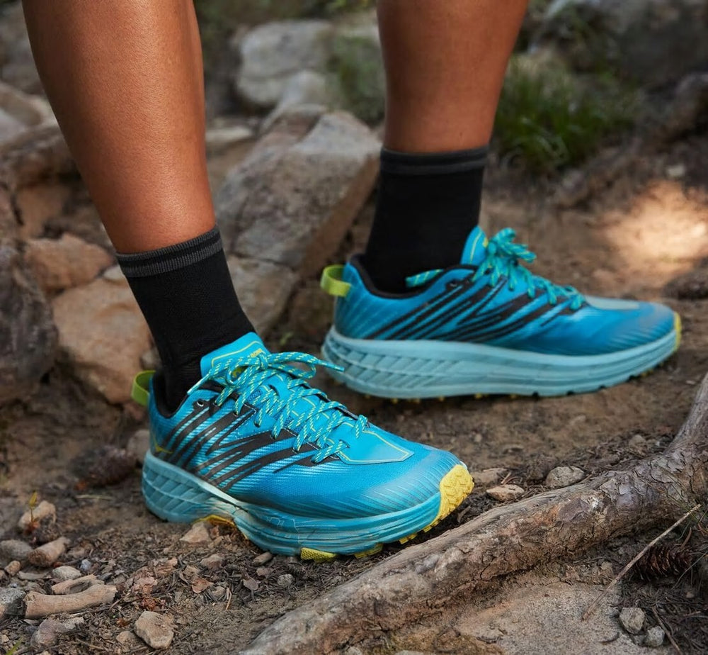 HOKA|Women's Speedgoat 4 Capri Breeze / Angel Blue
