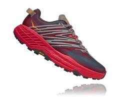 HOKA|Women's Speedgoat 4 Castlerock / Paradise Pink