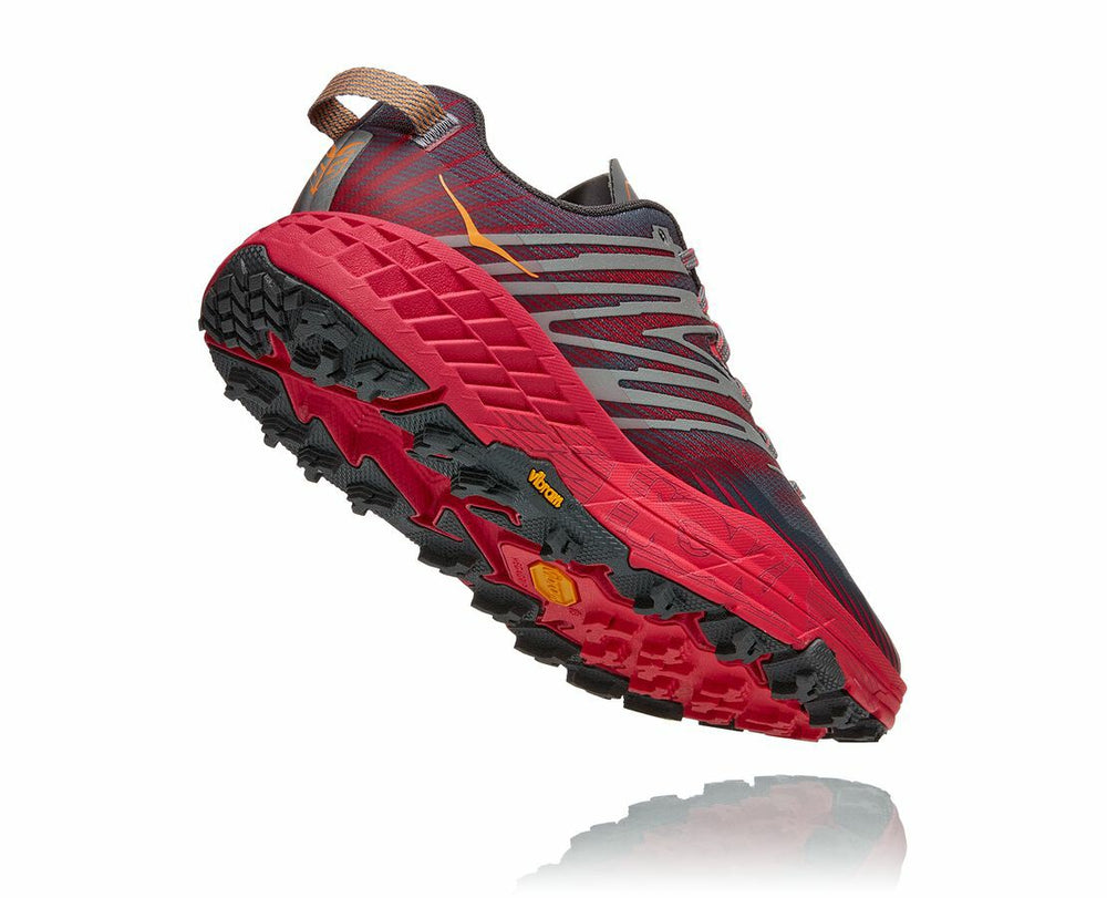 HOKA|Women's Speedgoat 4 Castlerock / Paradise Pink