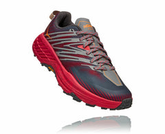 HOKA|Women's Speedgoat 4 Castlerock / Paradise Pink