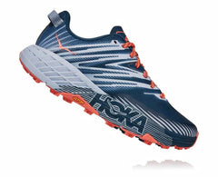HOKA|Women's Speedgoat 4 Majolica Blue / Heather