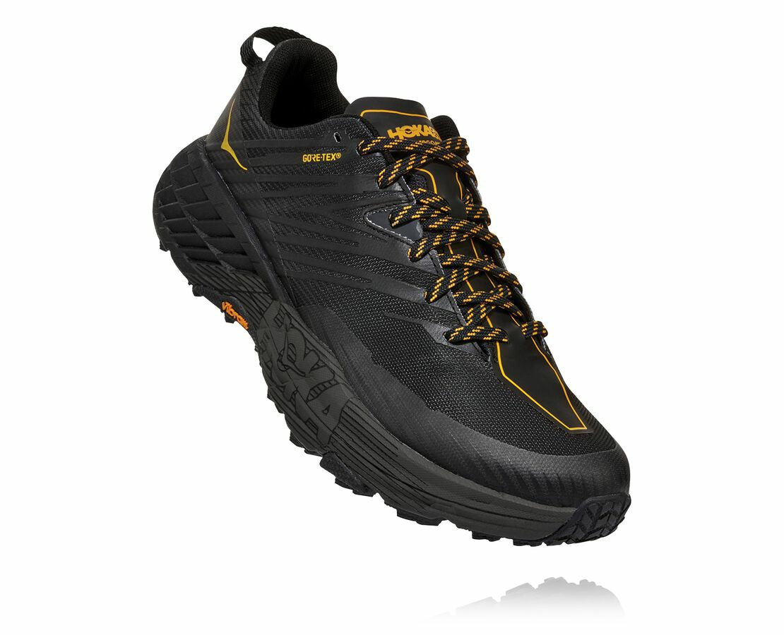 HOKA|Men's Speedgoat 4 GORE-TEX Anthracite / Dark Gull Grey