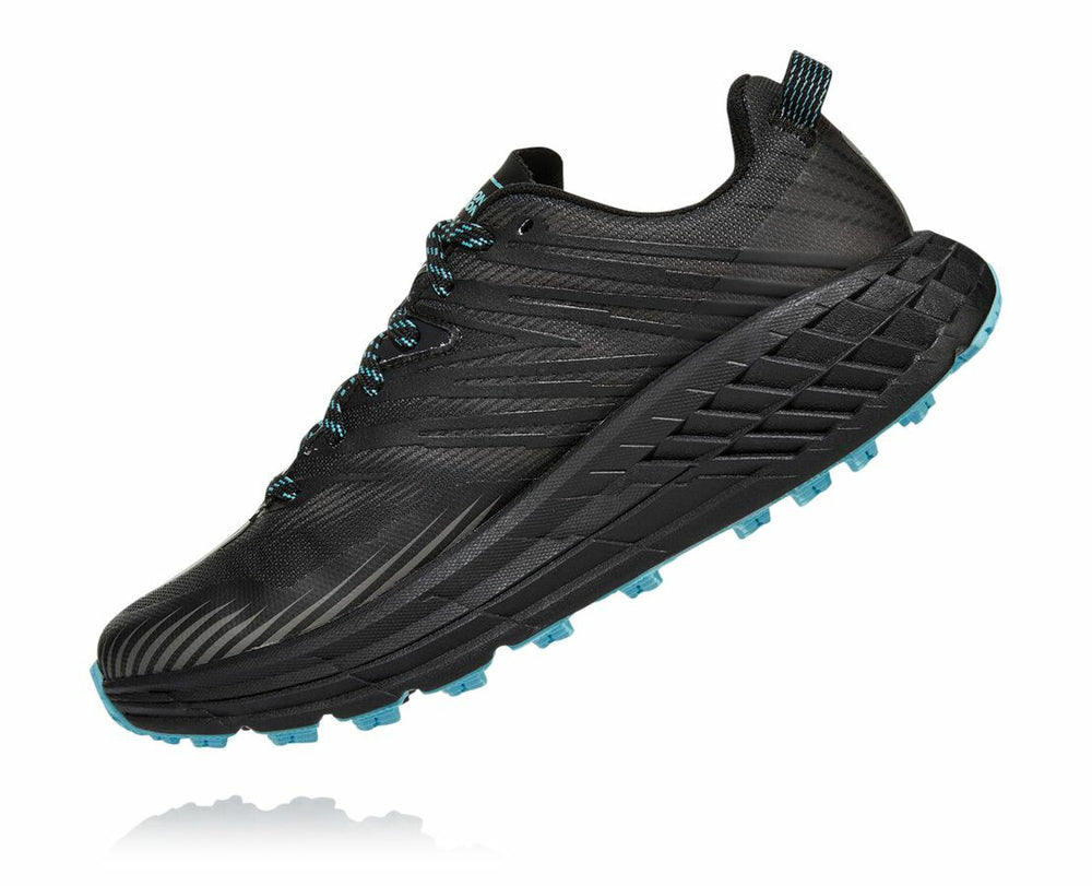 HOKA|Women's Speedgoat 4 GORE-TEX Anthracite / Dark Gull Grey