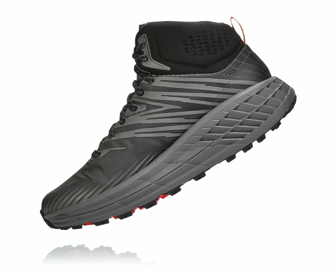 HOKA|Men's Speedgoat Mid GORE-TEX 2 Anthracite / Dark Gull Grey