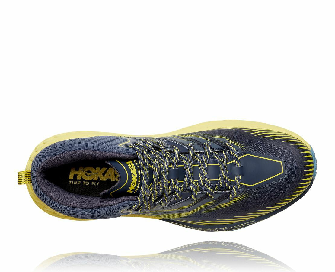 HOKA|Men's Speedgoat Mid GORE-TEX 2 Ombre Blue / Blue Sheen