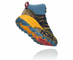 HOKA|Women's Speedgoat Mid GORE-TEX 2 Provincial Blue / Saffron