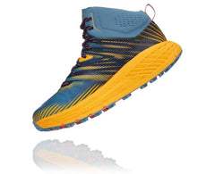 HOKA|Women's Speedgoat Mid GORE-TEX 2 Provincial Blue / Saffron