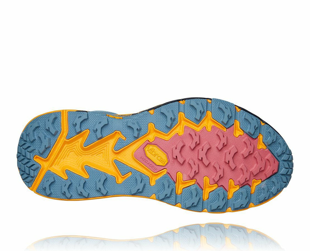 HOKA|Women's Speedgoat Mid GORE-TEX 2 Provincial Blue / Saffron