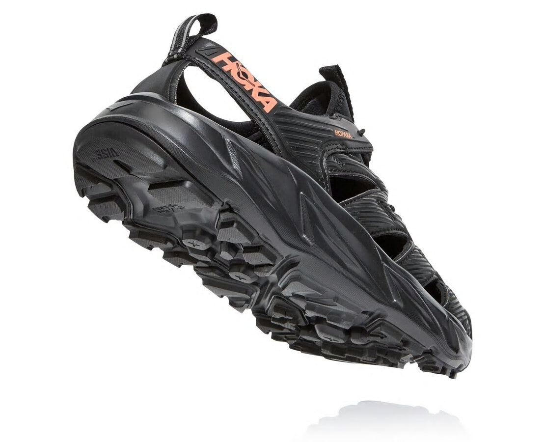 HOKA|Women's Hopara Black / Fusion Coral