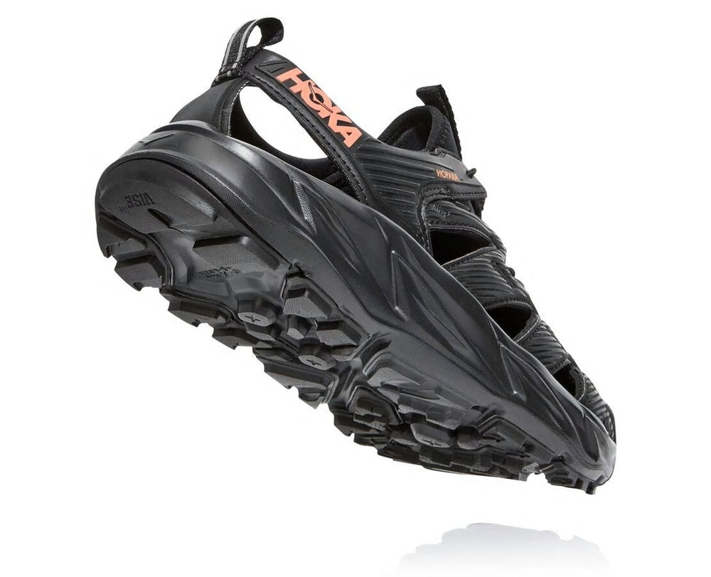 HOKA|Women's Hopara Black / Fusion Coral