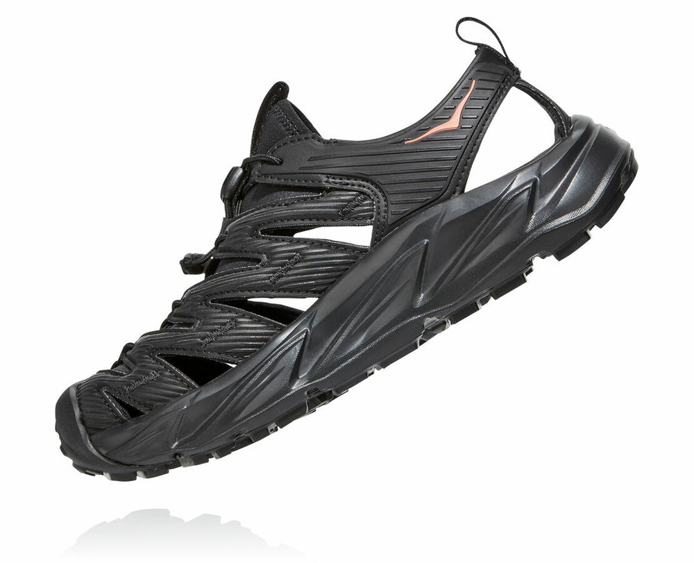 HOKA|Women's Hopara Black / Fusion Coral