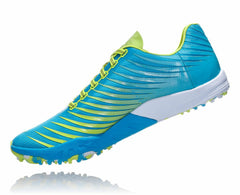 HOKA|Women's EVO XC Spikeless Cyan / Citrus
