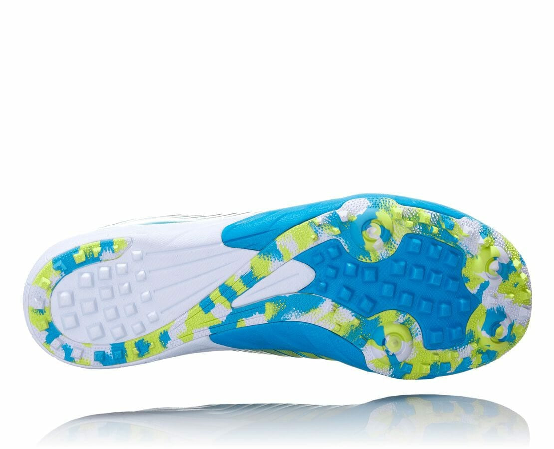 HOKA|Women's EVO XC Spikeless Cyan / Citrus