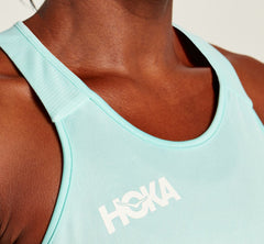 HOKA|Women's Performance Tank Blue Tint