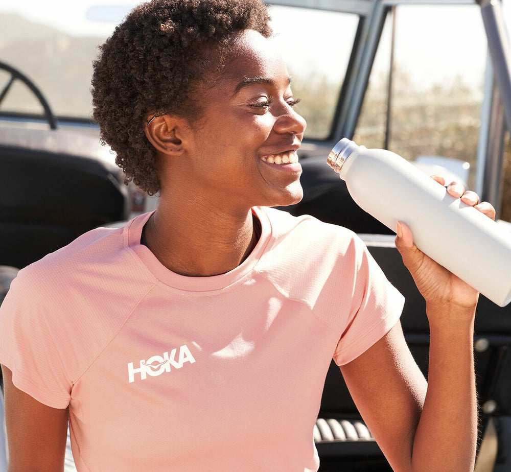 HOKA|Women's Performance Short Sleeve Rosette