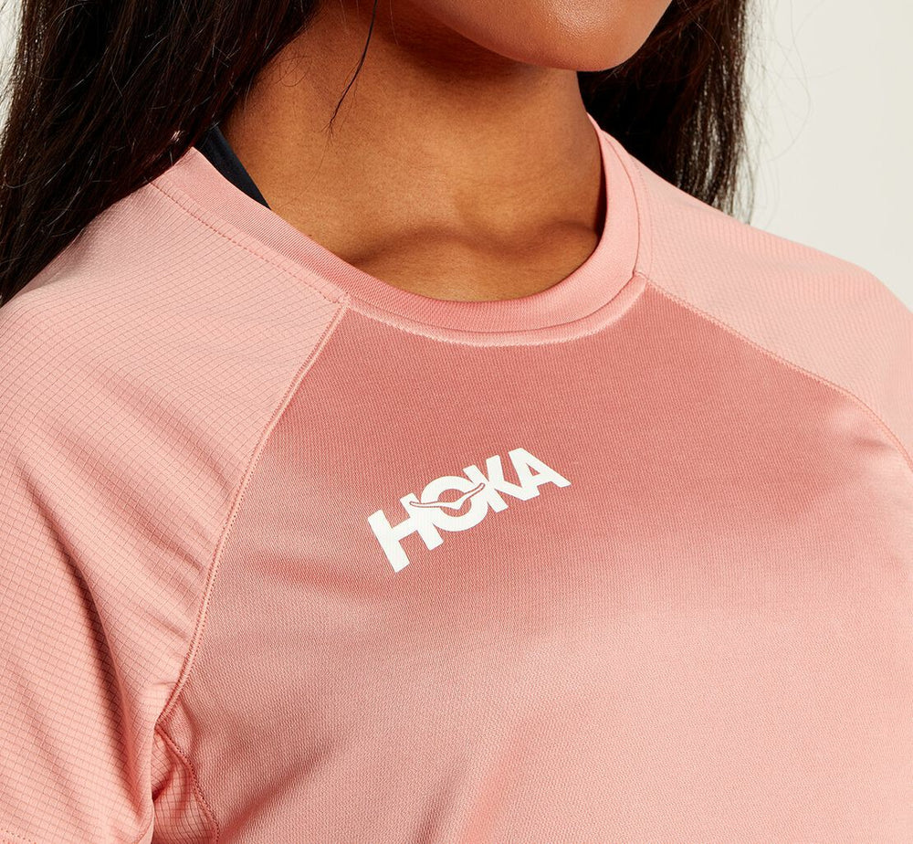 HOKA|Women's Performance Short Sleeve Rosette