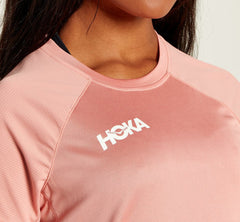 HOKA|Women's Performance Short Sleeve Rosette