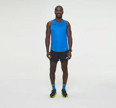 HOKA|Men's Performance Tank Imperial Blue