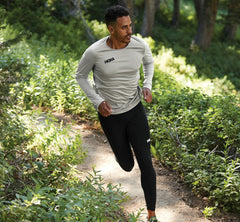 HOKA|Men's Performance Long Sleeve Wild Dove