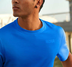 HOKA|Men's Lifestyle Tee Imperial Blue